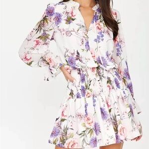 Yumi Kim Floral Ruffle Dress